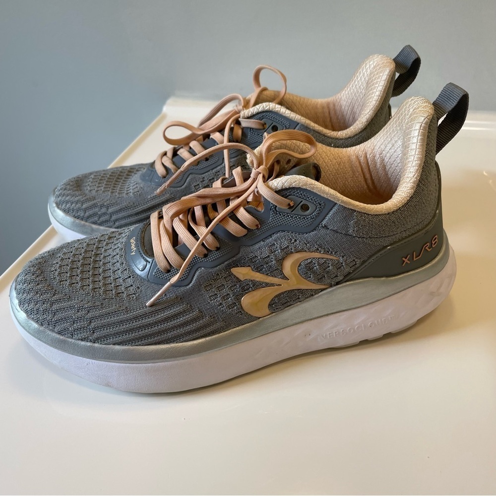 Gravity Defyer XLR8 Womens Shoes Gray/Pink